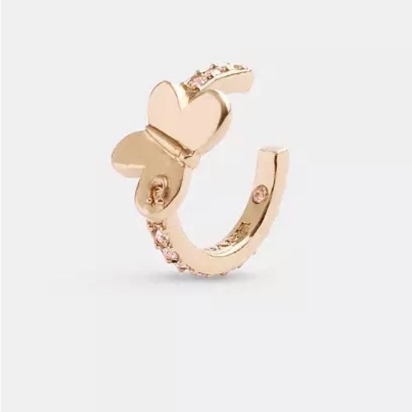 Coach Signature C Butterfly Ear Cuff - Picture 5 of 5
